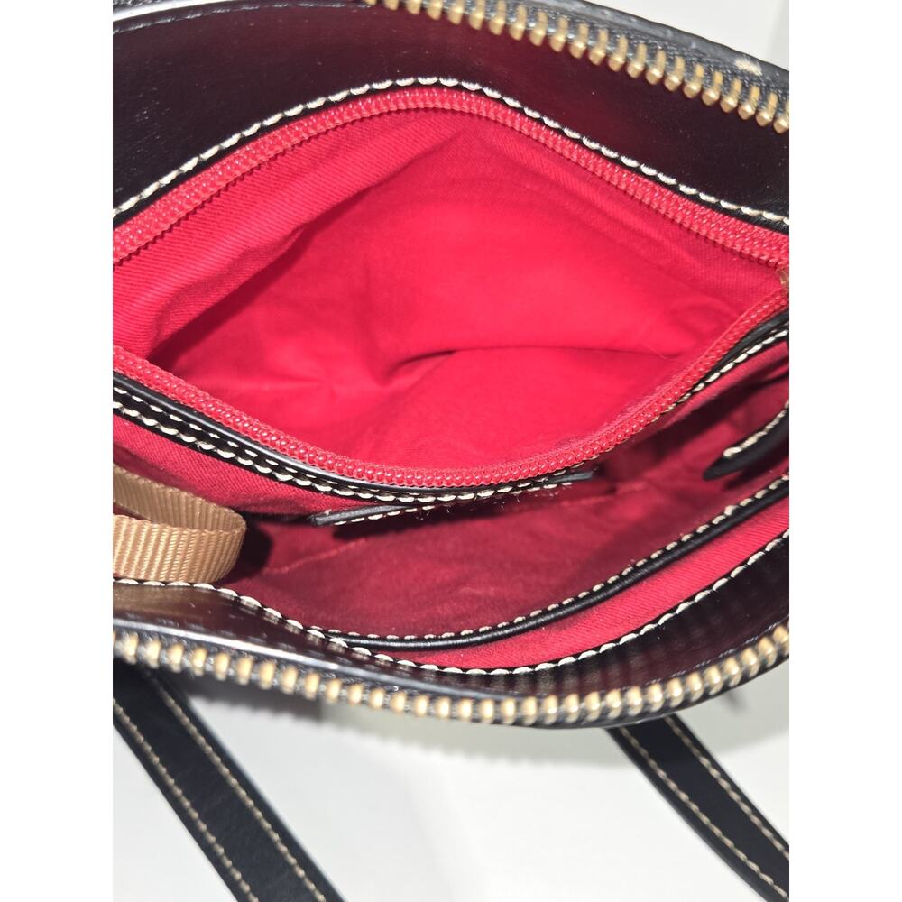 Dooney & Bourke Pebble Leather Allison Crossbody Bag Purse Black - Picture 11 of 16